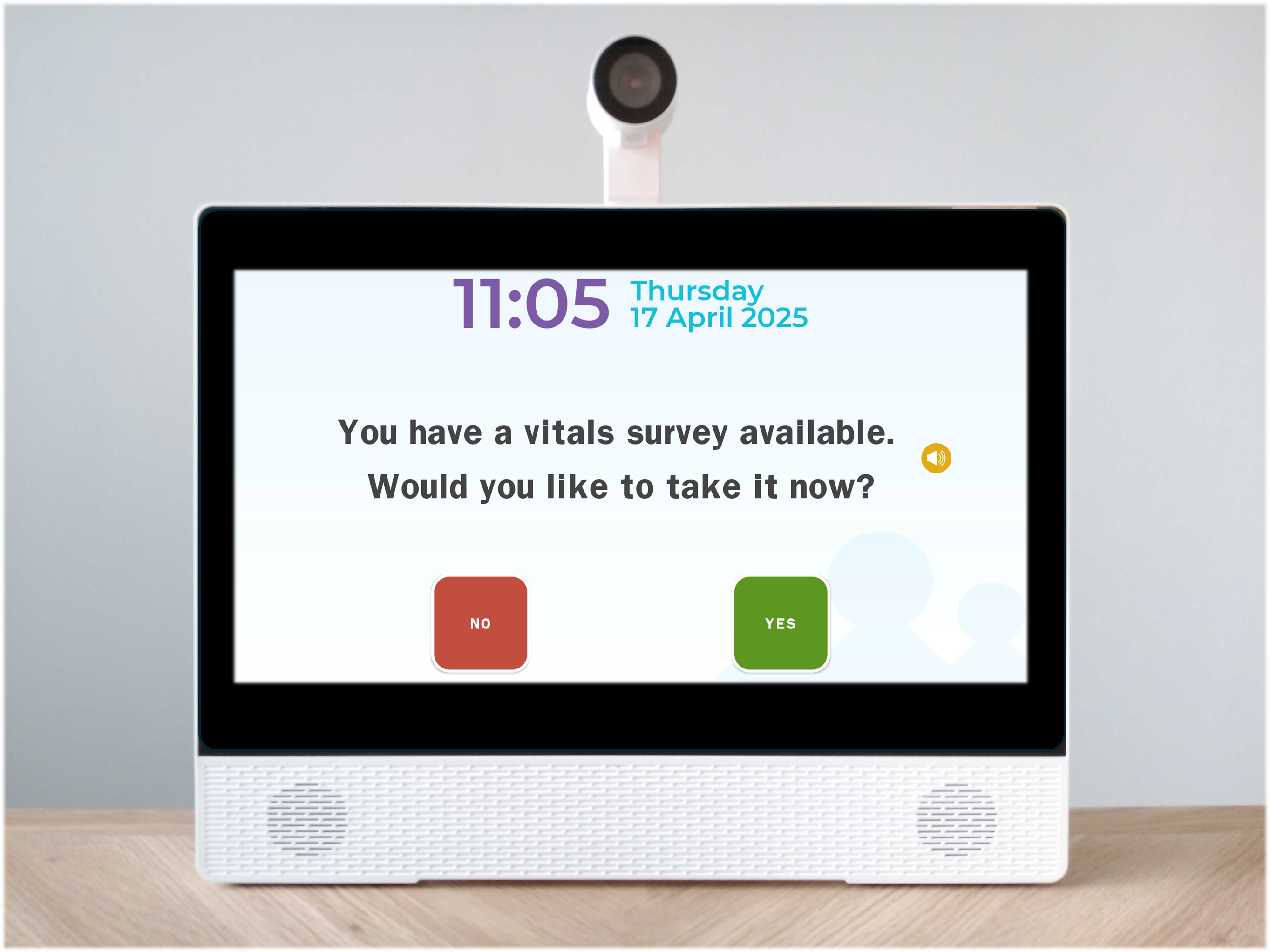 Tablet vitals